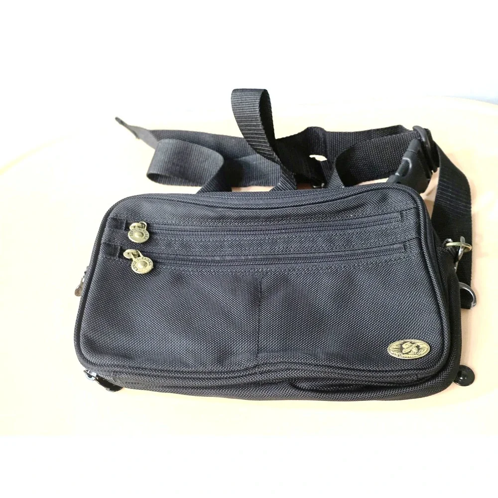 Roomy Lewis N Clark Waist‎ Stash Money Belt Shoulder Bag Passport Holder Travel